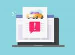 car history report on a laptop