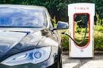 Tesla car charging
