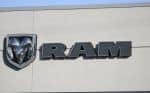 Dodge Ram logo on building concept
